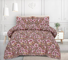 Floral Flower- Printed Bedsheet