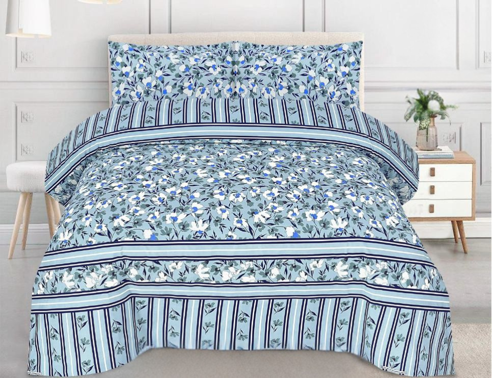 Floral Azure Mist