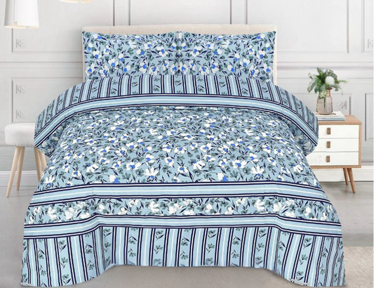 Floral Azure Mist