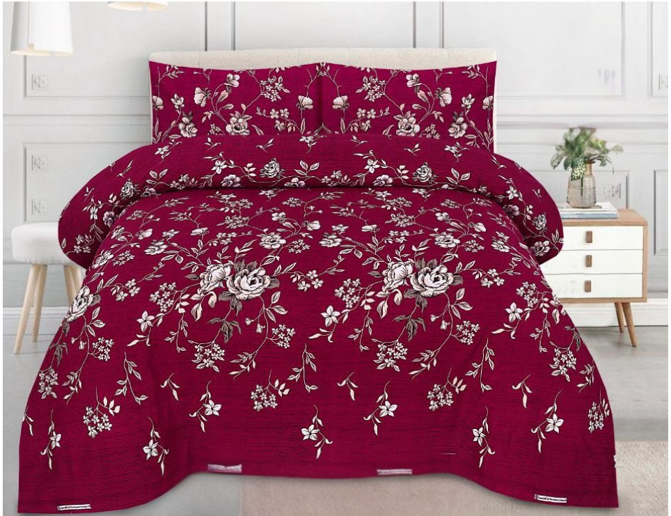 Floral Crimson Charm