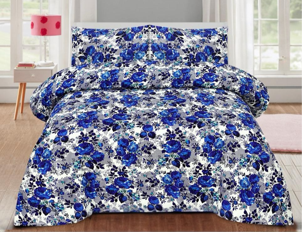 Floral Sapphire Dusk