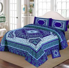 Floral Azure Mist