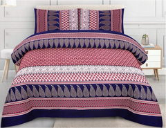 Floral Crimson Paisley Bedsheets