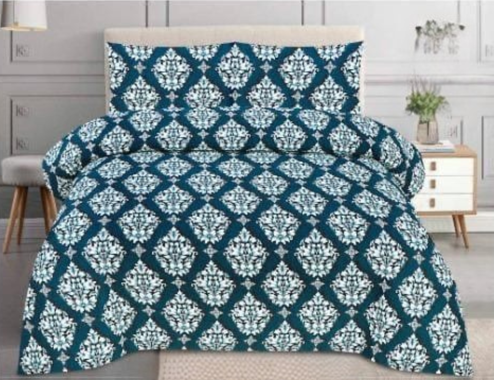 Floral Baroque Teal