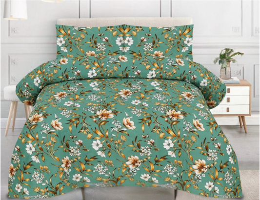 Floral Azure Meadow