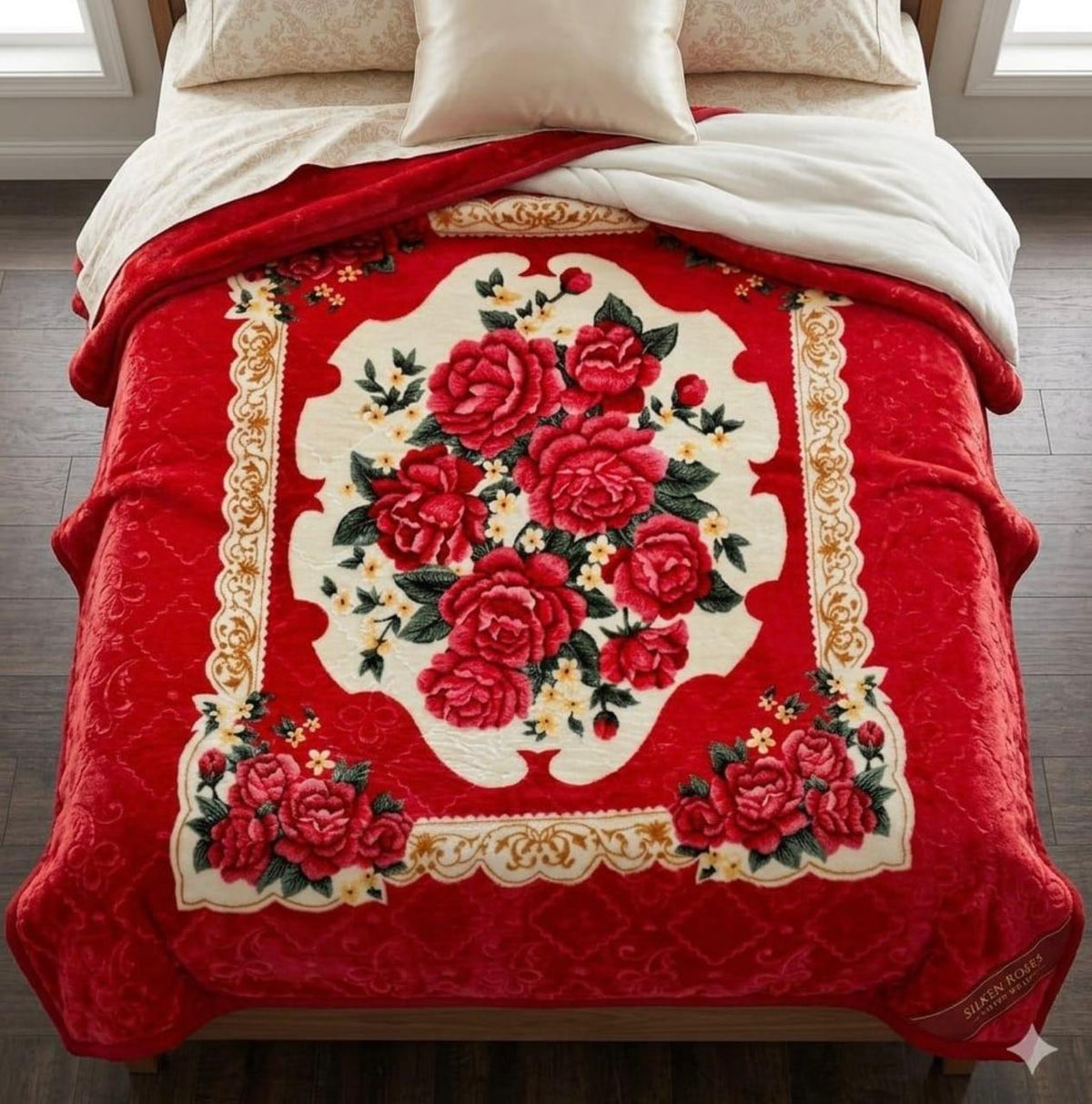 Irani Blanket - Crimson Royal