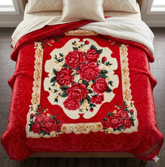 Irani Blanket - Crimson Royal
