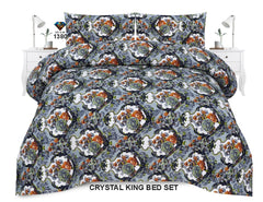 Crystal Blue Floral