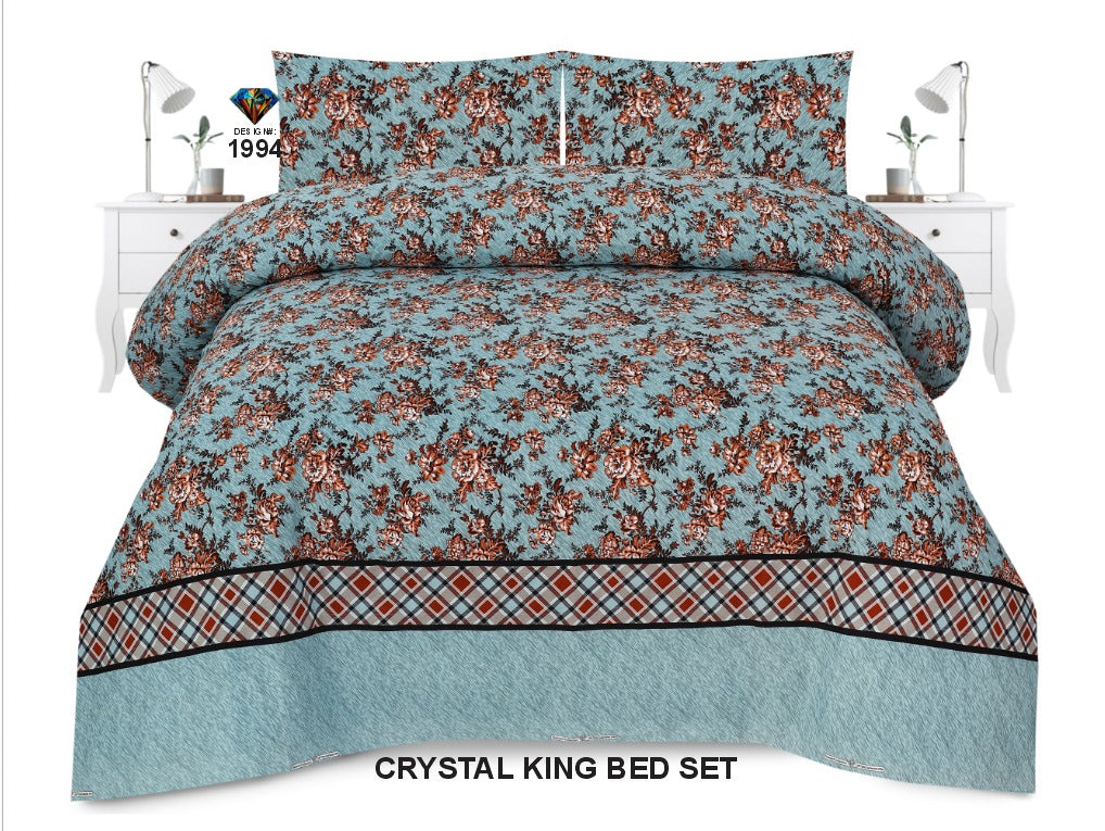Crystal Teal Checkered